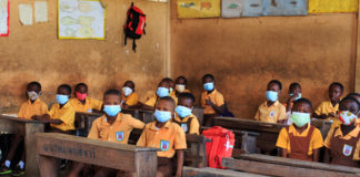 Photo essay: Schools reopen after ten months of lockdown in Ghana