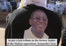 A last tribute to Soumaïla Cissé in Bamako