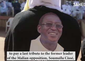 A last tribute to Soumaïla Cissé in Bamako