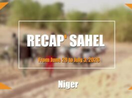 Sahel récap’ from june 29th to july 3rd, 2026