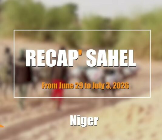 Sahel récap’ from june 29th to july 3rd, 2026