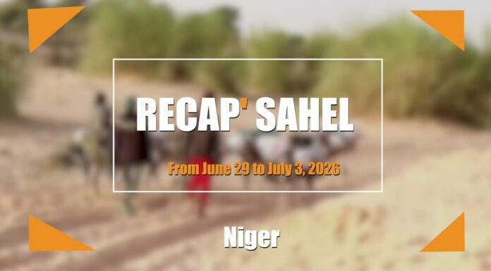 Sahel récap’ from june 29th to july 3rd, 2026