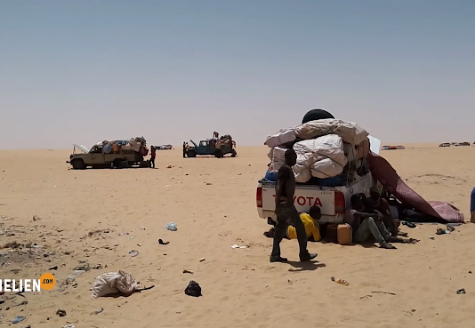 Le désert, l’enfer des migrants