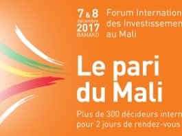 FORUM INVEST MALI 2017 / J – 6