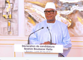 Mali : le président Ibrahim Boubacar Keita officialise sa candidature pour la présidentielle de juillet 2018
