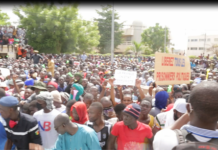 Manifestation à Bamako: « Je suis venue pour que les choses changent »