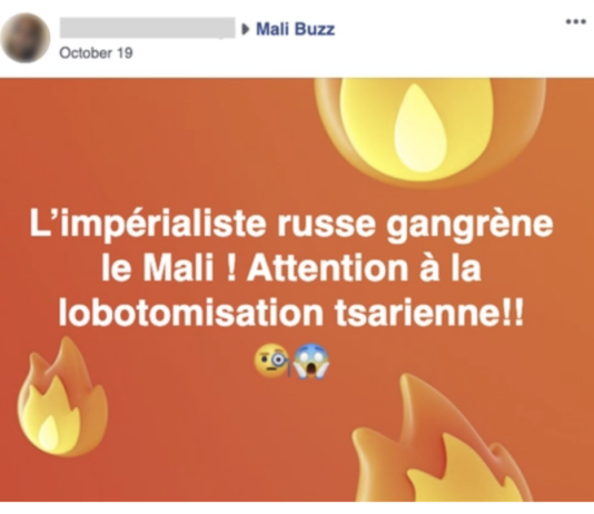Facebook dévoile une campagne de désinformation de l’armée française visant le Mali