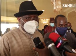 Goodluck Jonathan : «Nous allons poursuivre les échanges jusqu’à l’organisation des élections»