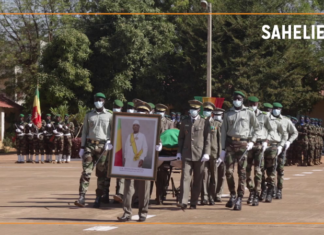 Mali: dernier hommage à l’ancien président Ibrahim Boubacar Keita