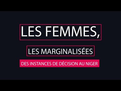 Niger: « Les femmes, les marginalisées des instances de décision » (FILM)