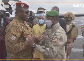 Rencontre Goïta – Damiba : les échanges ont porté « essentiellement » sur les questions sécuritaires