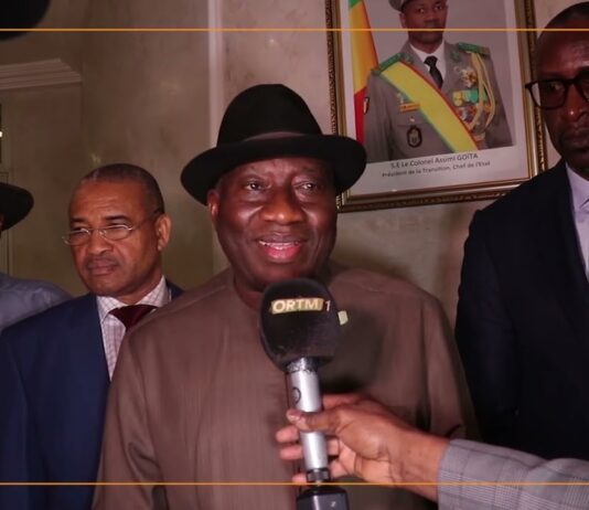 Processus électoral : Goodluck Jonathan à Bamako pour discuter avec les parties prenantes