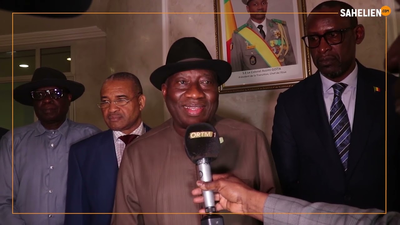 Processus électoral : Goodluck Jonathan à Bamako Pour Discuter Avec Les ...