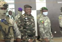 Mali : « visite d’amitié et de travail » du Gal Abdourahamane Tiani à Bamako