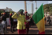 Mali : à Bamako, une manifestation de soutien à l’armée après la prise de Kidal