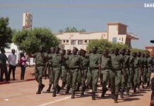 Mali : à l’issue de leur formation militaire, 260 admis à la fonction publique présentés au drapeau
