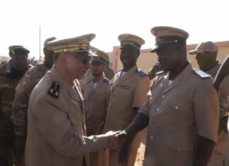 Mali : les images de l’arrivée du Gal El Hadj Ag Gamou, nouveau gouverneur de la région de Kidal