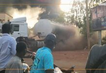 Mali/Bamako : au moins trois camions-citernes ont pris feu près d’une station-service