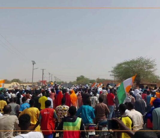 Niger : à Agadez, des manifestants réclament le départ des soldats américains