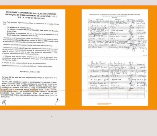 Le récap’ Sahel du 31 mars au 5 avril 2024