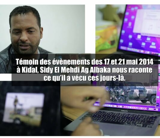 Kidal : dix ans après, Sidy El Mehdi revient sur les évènements de mai 2014