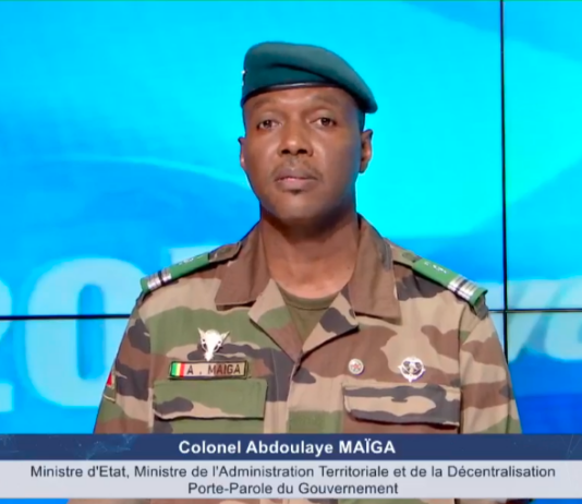 Le Mali rompt ses relations diplomatiques avec l’Ukraine