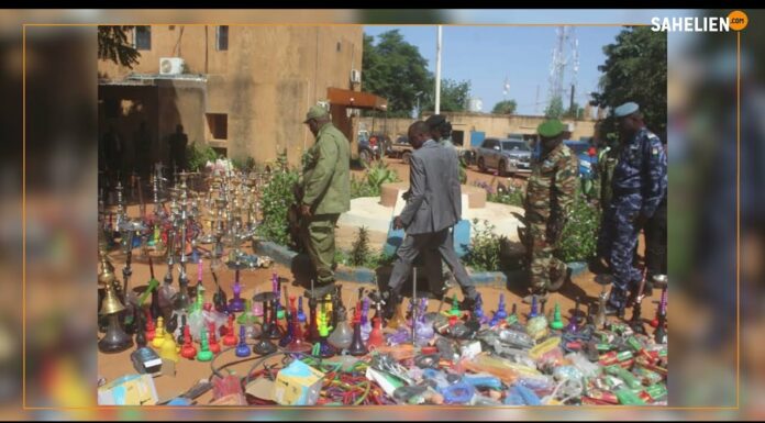 Niger : plus de 13.000 produits et 10.000 bouteilles de chicha saisis à Niamey