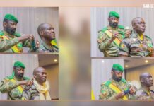 Mali : les nouveaux officiers généraux reçoivent leurs attributs