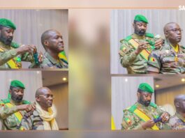 Mali : les nouveaux officiers généraux reçoivent leurs attributs