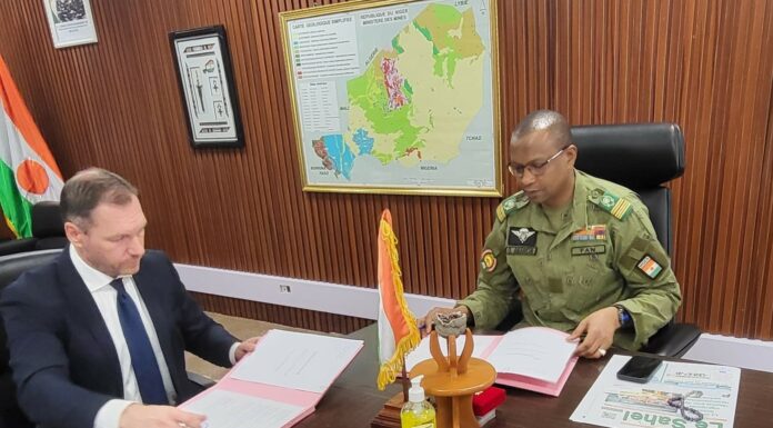Le Niger et la Russie scellent un accord pour l’exploration géologique et l’exploitation minière