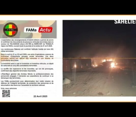 Le récap’ Sahel du 21 au 25 avril 2025