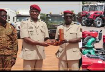 Burkina Faso : remise de matériel à Bobo-Dioulasso et à Ouagadougou