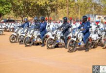 Burkina Faso : 2 000 motos pour renforcer la mobilité de la Police nationale