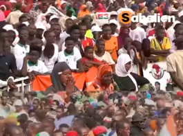Manifestation à Niamey contre la résolution du Parlement européen demandant la libération de Bazoum