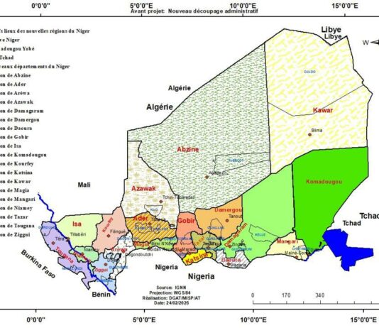 Niger : vers un nouveau découpage administratif