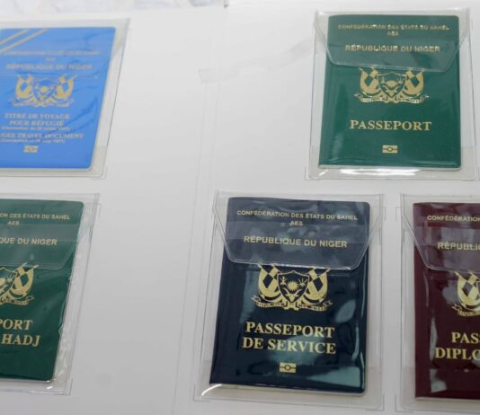 Niger : découvrez les cinq catégories de passeports biométriques