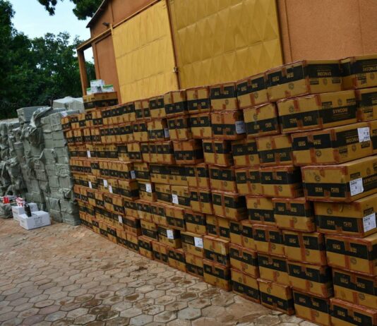 Burkina/Lutte contre la fraude : saisie de marchandises de plus de 144 millions FCFA