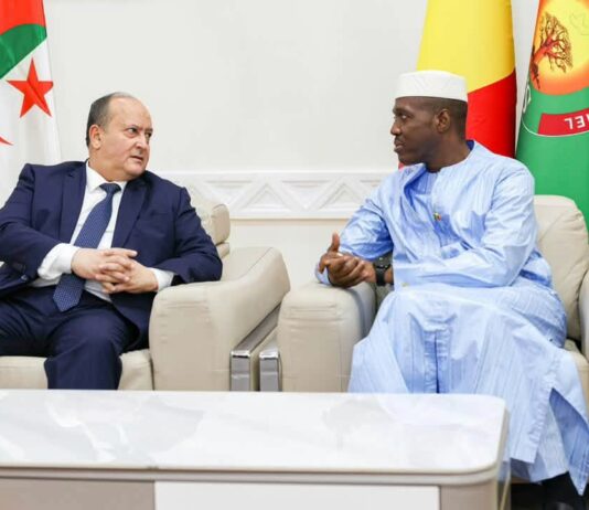 Mali-Algérie : le Gal Abdoulaye Maïga rappelle la nécessité de renforcer la coopération